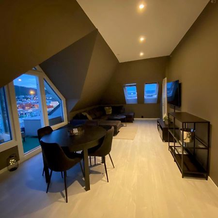 Penthouse With Private Balcony In The City Centre Of Bergen 아파트 외부 사진