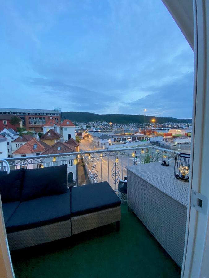 Penthouse With Private Balcony In The City Centre Of Bergen 아파트 외부 사진