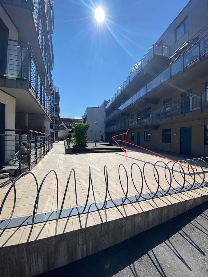 Penthouse With Private Balcony In The City Centre Of Bergen 아파트 외부 사진